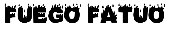 Fuego Fatuo font preview